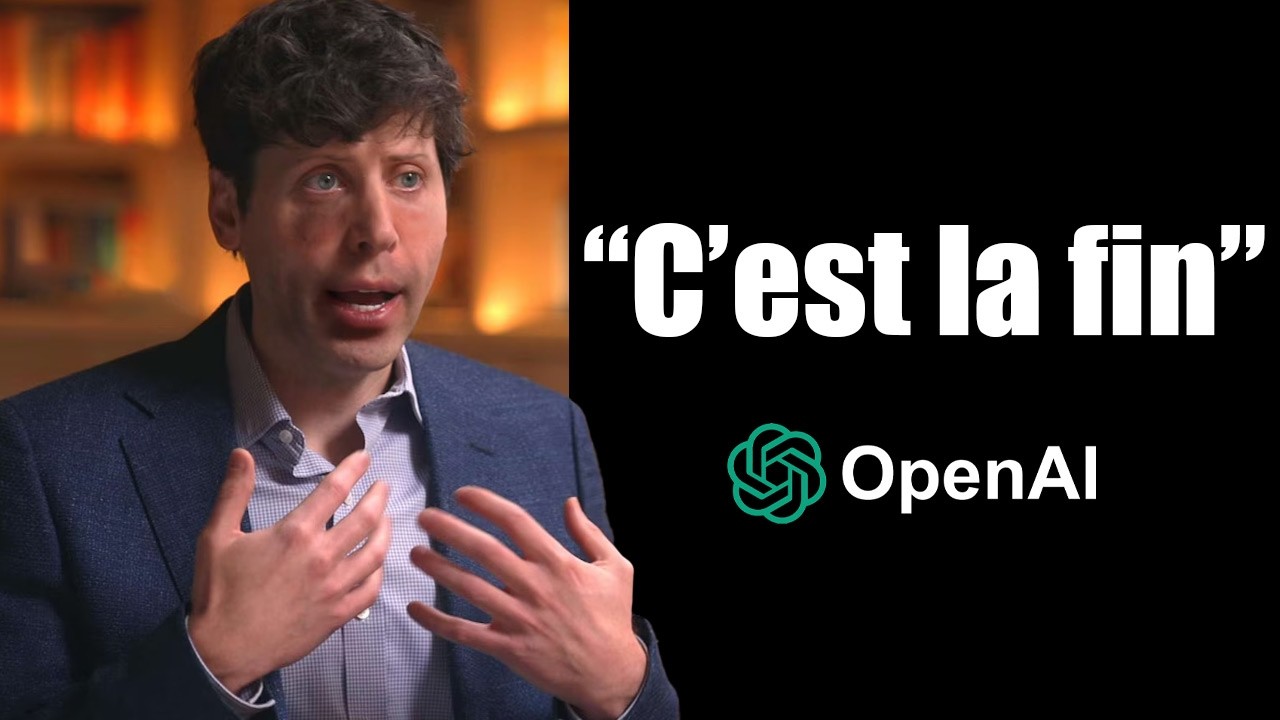 Sam Altman prédit la FIN de 99% des développeurs humains (c'est pour 2025...)