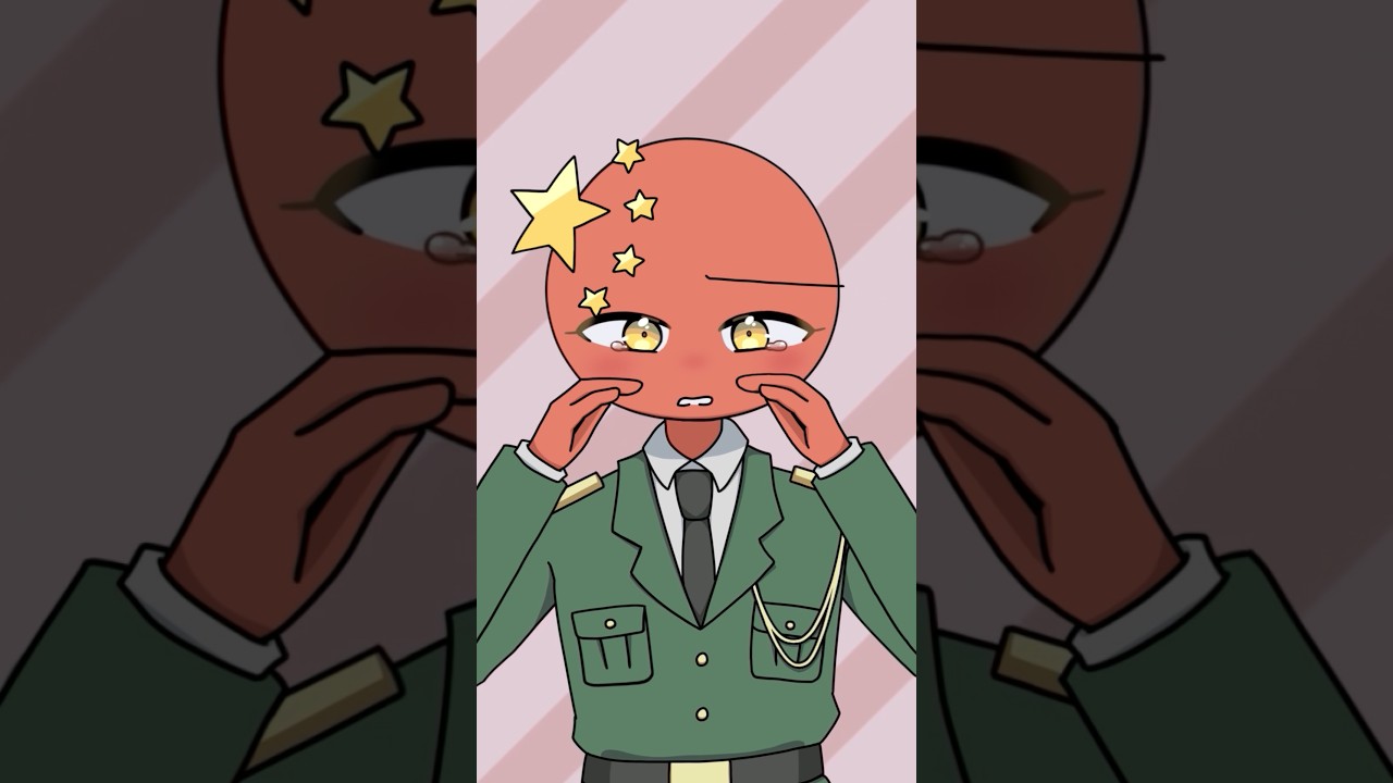 【カンヒュ】軍服🇨🇳さんで嘘泣き