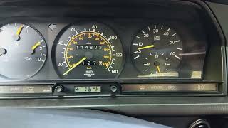 1987 Mercedes-Benz 190D 2.5 Turbo Cold Start