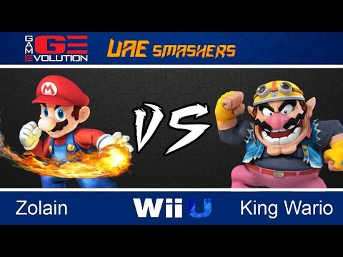 Game Evolution 2015 SSB4: Zolain (Mario) vs King Wario (Wario) - WR1