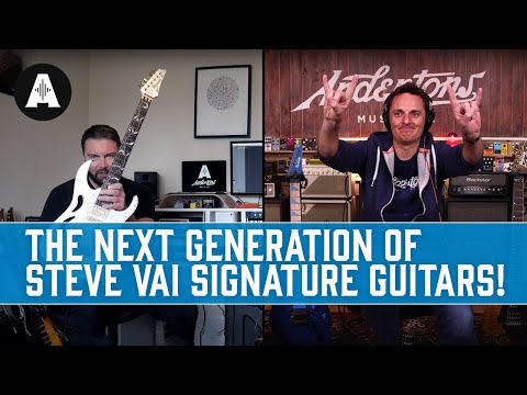 NEW Ibanez PIA Guitars - The Next Generation of Steve Vai Signatures!