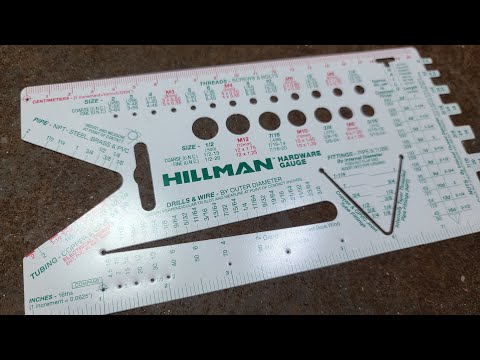 Thumbnail for Hillman USA All-In-One Universal Hardware Gauge Review by Hillman