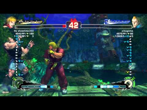 SSF4 AE: Its showtime360 (Ken) vs pikagoma (Abel) - Ranked Match (720p HD)