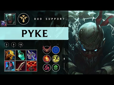 Pyke Support vs Leona - EUW Grandmaster Patch 25.24