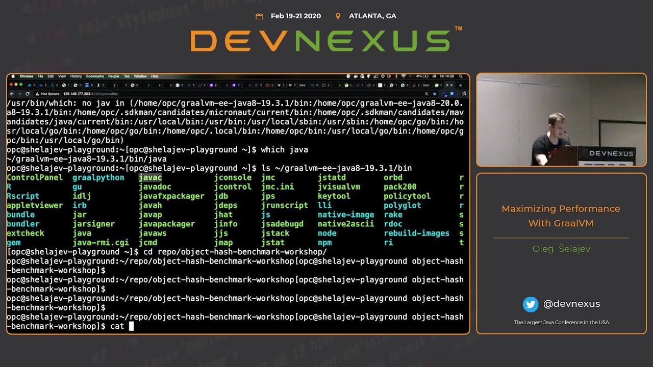 DevNexus 2020   Maximizing Performance With GraalVM   Oleg Selajev