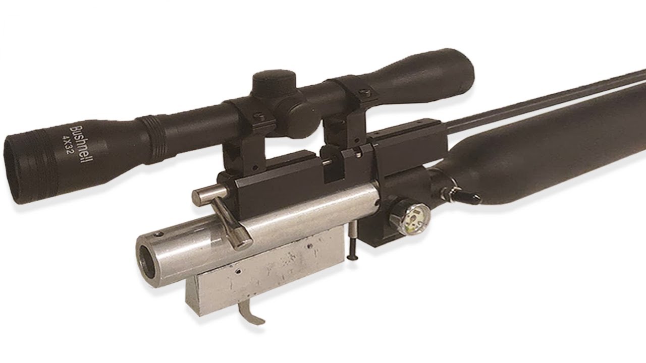 Homemade Air Rifle Building with a Magazine