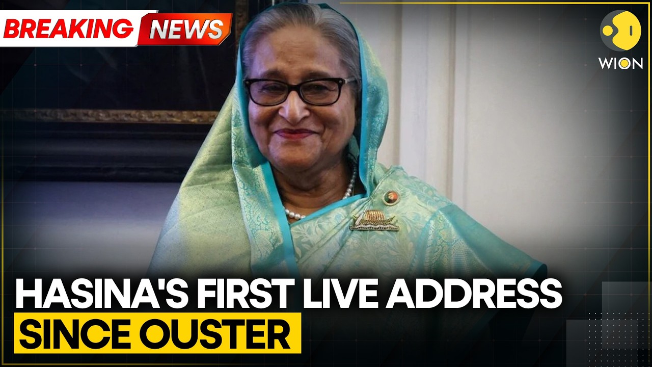 Indian Govt Denies Role in Organising Hasina's Virtual Address | WION BREAKING