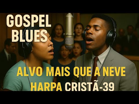 Gospel blues 1959- Hino 39 "Alvo mais que a neve" | Com Letra