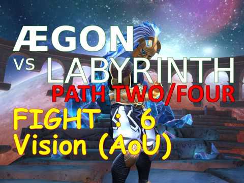Aegon vs Vision (Age of Ultron) - Labyrinth path 2/4