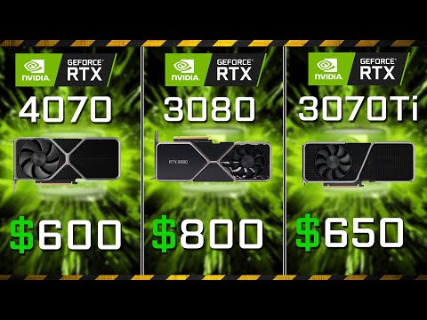 GeForce RTX 4070 vs RTX 3080 vs RTX 3070 Ti