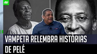 ‘Vivo nas lembranças’: Vampeta relembra histórias marcantes de Pelé