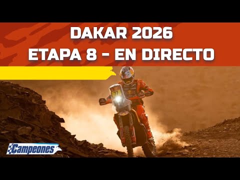 DAKAR 2026 | ETAPA 8 DESDE ARABIA SAUDITA - 12/01/2026