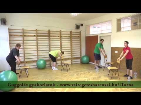 ZSH iTorna  Alsótest Erősít és Fogyasztó Tornagyakorlat (comb, fenék)