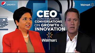 Indra Nooyi PepsiCo & Doug McMillon Walmart - CEO Conversations on Growth & Innovation _ 2024