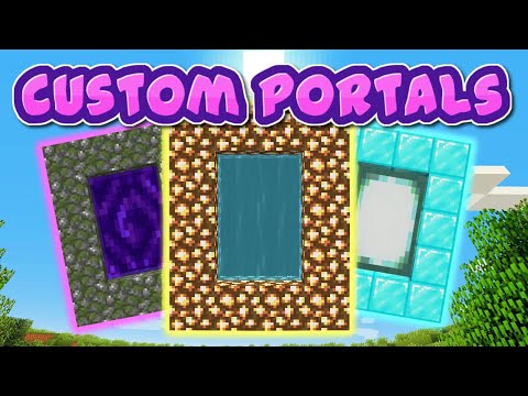 Custom Dimension Portals in Minecraft 1.16