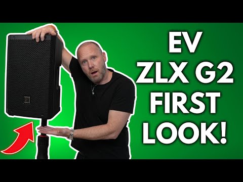 Your first look at the brand new EV ZLX G2 series speakers!