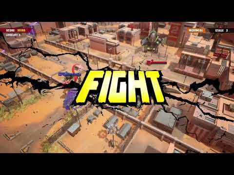 GigaBash PS4 : Gamera Gameplay (Arcade Mode)