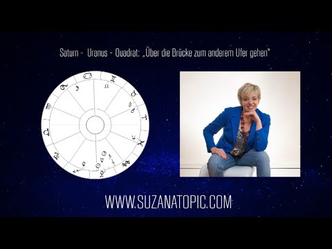 Saturn -  Uranus – Quadrat: „Über die Brücke zum anderem Ufer gehen“