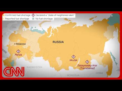 Ukraine strikes spark Russian fuel crisis; economic pessimism 'sky high'