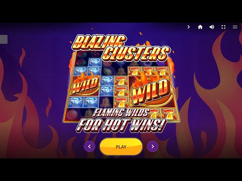 Blazing Clusters gameplay video