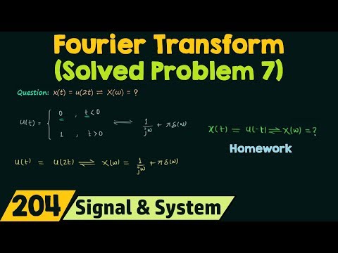 Fourier Transform Solved Problem 7