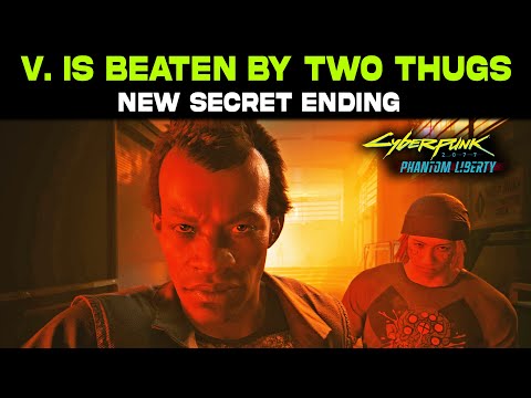 V is Beaten by Two Thugs (Complete Scene - Misty Scene) - Bad Ending in Cyberpunk Phantom Liberty