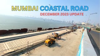 Mumbai Coastal Road Project December 2023 Progress
