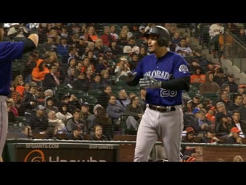 7/5/16: Rockies pile on the runs late to top Giants