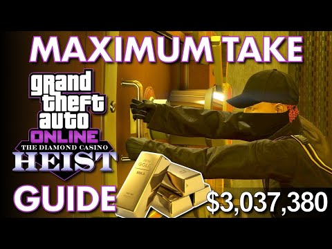 MAXIMUM TAKE EVERY TIME! Always Gold, Full Take, Elite Challenge | Diamond Casino Heist Guide