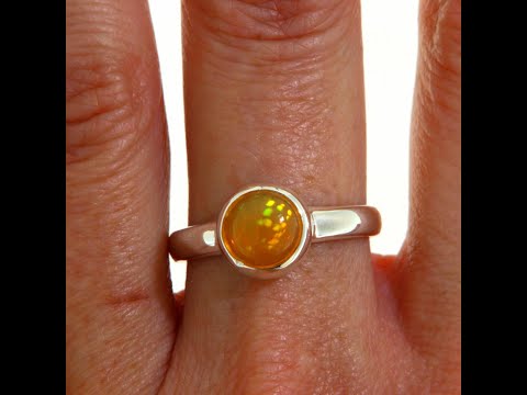 Inel Argint 925 Opal Natural - Eleganta si Stralucire Delicata
