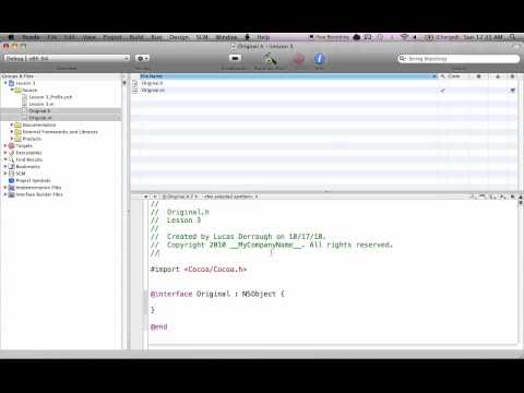 Xcode Tips L3 - Company Name