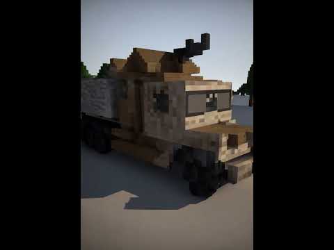 ⚓🛳️ Minecraft Truck army #minecraft #Tank #BlockyBattles #ships #TacticalCombat #viral #roblox