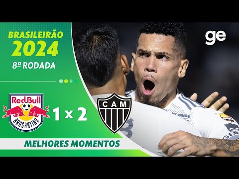 Gols e lances de Red Bull Bragantino x Atlético Mineiro