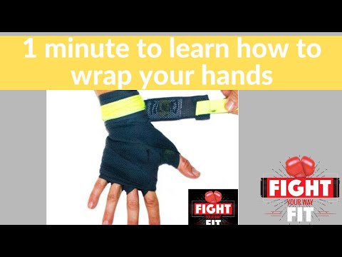 Learn how to protect your hands in 60 seconds for Boxing or MMA training 🥊🥊🥊😎😎😎😎🥊🥊🥊😎😎