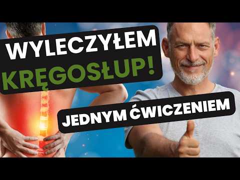 😁 Wyleczyłem KRĘGOSŁUP Lędźwiowy (Jednym PROSTYM ćwiczeniem) ⚡
