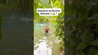 Island On An Active Volcano