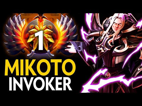 TOP 1 MMR IN THE WORLD - MIKOTO INVOKER | Dota 2 Invoker