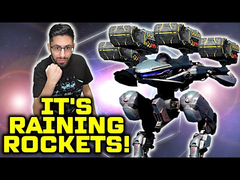 Rockets Rain! 4x MK3 AVALANCHE - Crisis - Insane DMG | War Robots 9.1 Gameplay WR