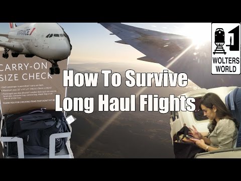 How to Survive Long Haul Flights - Travel Tips, Hacks & Tricks