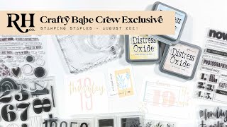 FROM THE VAULT: CBC Exclusive / Stamping Staples / August 2021