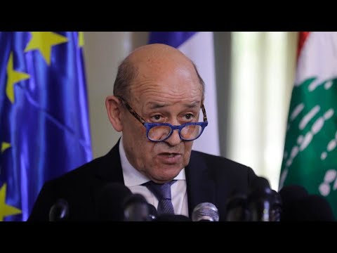 وزير الخارجية الفرنسي يقول إن لبنان "ينهار" ويحث الاتحاد الأوروبي على إنقاذه