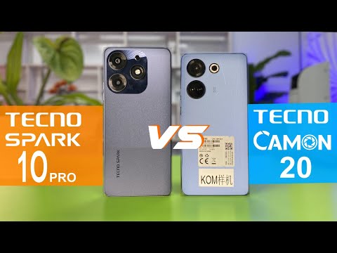 Tecno Camon 20 vs Tecno Spark 10 Pro Comparison