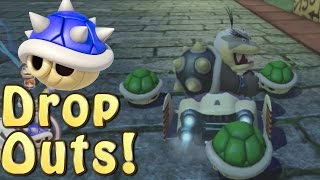 Mario Kart 8 Blue Shell Drop Out Montage 13