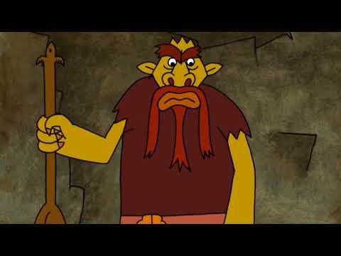 Jagor i div - stare slavenske bajke, crtani za djecu.