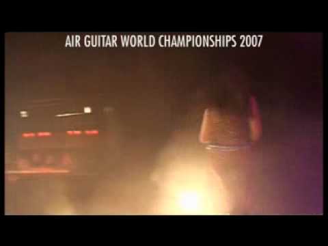 AIR GUITAR WORLD CHAMPIONSHIPS 2007 - Moreno del Metal