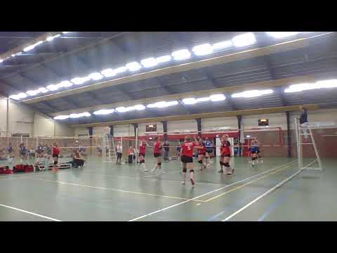 Volleybalwedstrijd Oeverzwaluwen DS1 - WISKY DS1