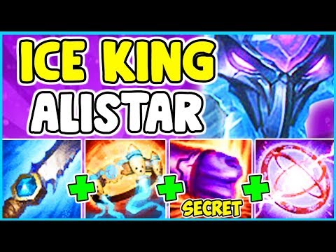 *NEW SKIN* BLACKFROST ALISTAR SPOTLIGHT FULL AP ONESHOT NUKE BUILD JUNGLE League Of Legends S10
