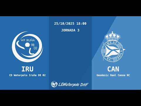 LEWaterpolo DHM // CD Waterpolo Iruña 98 02 - Geodesic Real Canoe NC