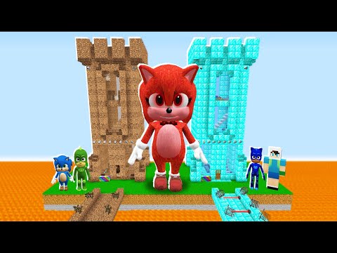 1$ GÜVENLİ KULE VS 1000$ GÜVENLİ KULE - 😱 Minecraft