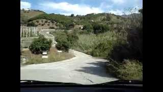 preview picture of video 'driving too la Perla de Frigiliana in Spain - deluxe Bed & Breakfast'